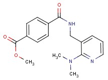 methyl 4-[({[2-(dimethylamino)-3-pyridinyl]methyl}amino)carbonyl]benzoate