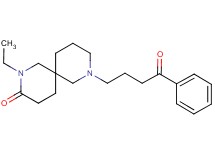 2-ethyl-8-(4-oxo-4-phenylbutyl)-2,8-diazaspiro[5.5]undecan-3-one