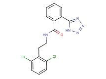 N-[2-(2,6-dichlorophenyl)ethyl]-2-(1H-tetrazol-5-yl)benzamide