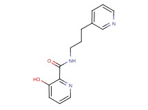 3-hydroxy-N-(3-pyridin-3-ylpropyl)pyridine-2-carboxamide