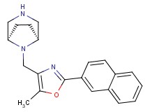 rel-(1R,5S)-8-{[5-methyl-2-(2-naphthyl)-1,3-oxazol-4-yl]methyl}-3,8-diazabicyclo[3.2.1]octane hydrochloride
