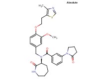 N-{3-methoxy-4-[2-(4-methyl-1,3-thiazol-5-yl)ethoxy]benzyl}-N-[(3S)-2-oxo-3-azepanyl]-3-(2-oxo-1-pyrrolidinyl)benzamide
