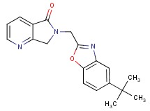 6-[(5-tert-butyl-1,3-benzoxazol-2-yl)methyl]-6,7-dihydro-5H-pyrrolo[3,4-b]pyridin-5-one