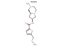 5-(methoxymethyl)-N-[(7S,8aS)-2-methyloctahydropyrrolo[1,2-a]pyrazin-7-yl]-2-furamide