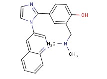 2-[(dimethylamino)methyl]-4-(1-quinolin-3-yl-1H-imidazol-2-yl)phenol