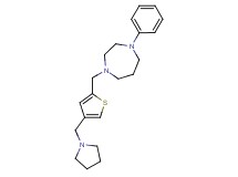1-phenyl-4-{[4-(pyrrolidin-1-ylmethyl)-2-thienyl]methyl}-1,4-diazepane