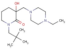 1-(2,2-dimethylpropyl)-3-[(4-ethyl-1-piperazinyl)methyl]-3-hydroxy-2-piperidinone