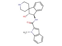 N-[(2R*,3R*)-2-hydroxy-2,3-dihydrospiro[indene-1,4'-piperidin]-3-yl]-1-methyl-1H-indole-2-carboxamide