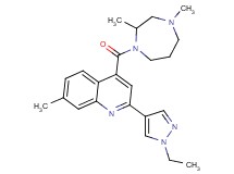 4-[(2,4-dimethyl-1,4-diazepan-1-yl)carbonyl]-2-(1-ethyl-1H-pyrazol-4-yl)-7-methylquinoline
