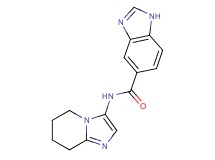 N-(5,6,7,8-tetrahydroimidazo[1,2-a]pyridin-3-yl)-1H-benzimidazole-5-carboxamide