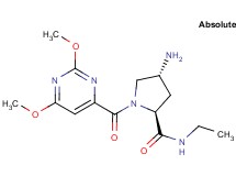 (2S,4R)-4-amino-1-[(2,6-dimethoxypyrimidin-4-yl)carbonyl]-N-ethylpyrrolidine-2-carboxamide