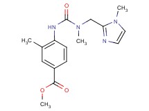 methyl 3-methyl-4-[({methyl[(1-methyl-1H-imidazol-2-yl)methyl]amino}carbonyl)amino]benzoate