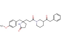5-(4-methoxybenzyl)-5-{3-oxo-3-[3-(phenylacetyl)-1-piperidinyl]propyl}-2-pyrrolidinone