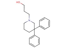 3-(3,3-diphenylpiperidin-1-yl)propan-1-ol
