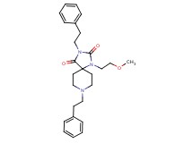 1-(2-methoxyethyl)-3,8-bis(2-phenylethyl)-1,3,8-triazaspiro[4.5]decane-2,4-dione