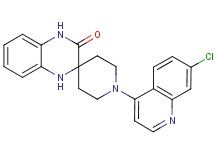 1-(7-chloro-4-quinolinyl)-1',4'-dihydro-3'H-spiro[piperidine-4,2'-quinoxalin]-3'-one