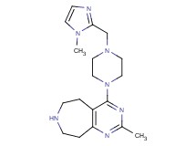2-methyl-4-{4-[(1-methyl-1H-imidazol-2-yl)methyl]piperazin-1-yl}-6,7,8,9-tetrahydro-5H-pyrimido[4,5-d]azepine
