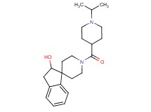 1'-[(1-isopropyl-4-piperidinyl)carbonyl]-2,3-dihydrospiro[indene-1,4'-piperidin]-2-ol