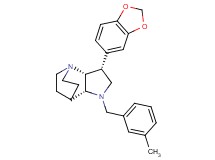 (3R*,3aR*,7aR*)-3-(1,3-benzodioxol-5-yl)-1-(3-methylbenzyl)octahydro-4,7-ethanopyrrolo[3,2-b]pyridine