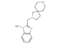 2-[(1-methyl-1H-benzimidazol-2-yl)methyl]-2,8-diazaspiro[4.5]decane dihydrochloride
