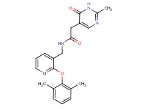 N-{[2-(2,6-dimethylphenoxy)pyridin-3-yl]methyl}-2-(2-methyl-6-oxo-1,6-dihydropyrimidin-5-yl)acetamide