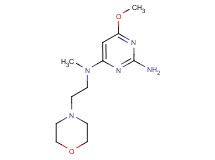 6-methoxy-N~4~-methyl-N~4~-[2-(4-morpholinyl)ethyl]-2,4-pyrimidinediamine