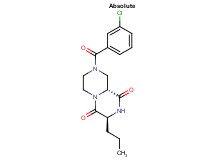 (3S,9aR)-8-(3-chlorobenzoyl)-3-propyltetrahydro-2H-pyrazino[1,2-a]pyrazine-1,4(3H,6H)-dione