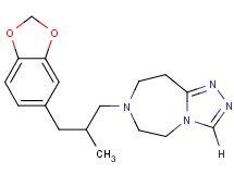 7-[3-(1,3-benzodioxol-5-yl)-2-methylpropyl]-6,7,8,9-tetrahydro-5H-[1,2,4]triazolo[4,3-d][1,4]diazepine