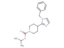 isopropyl 4-(1-benzyl-1H-imidazol-2-yl)-1-piperidinecarboxylate