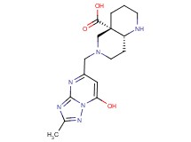 (4aS*,8aR*)-6-[(7-hydroxy-2-methyl[1,2,4]triazolo[1,5-a]pyrimidin-5-yl)methyl]octahydro-1,6-naphthyridine-4a(2H)-carboxylic acid
