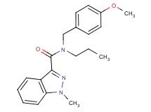 N-(4-methoxybenzyl)-1-methyl-N-propyl-1H-indazole-3-carboxamide