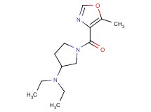 N,N-diethyl-1-[(5-methyl-1,3-oxazol-4-yl)carbonyl]pyrrolidin-3-amine