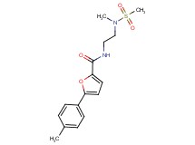 N-{2-[methyl(methylsulfonyl)amino]ethyl}-5-(4-methylphenyl)-2-furamide