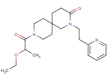 9-(2-ethoxypropanoyl)-2-(2-pyridin-2-ylethyl)-2,9-diazaspiro[5.5]undecan-3-one