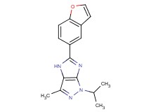 5-(1-benzofuran-5-yl)-1-isopropyl-3-methyl-1,4-dihydroimidazo[4,5-c]pyrazole