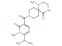 9-[(6-isopropyl-1-methyl-2-oxo-1,2-dihydropyridin-3-yl)carbonyl]-1-methyl-1,4,9-triazaspiro[5.5]undecan-5-one
