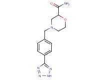 4-[4-(2H-tetrazol-5-yl)benzyl]morpholine-2-carboxamide