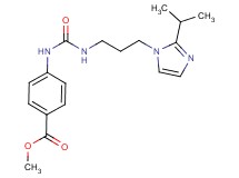 methyl 4-[({[3-(2-isopropyl-1H-imidazol-1-yl)propyl]amino}carbonyl)amino]benzoate