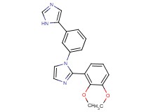 2-(2,3-dimethoxyphenyl)-1-[3-(1H-imidazol-5-yl)phenyl]-1H-imidazole