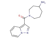 1-(pyrazolo[1,5-a]pyridin-3-ylcarbonyl)-4-azepanamine