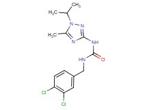 N-(3,4-dichlorobenzyl)-N'-(1-isopropyl-5-methyl-1H-1,2,4-triazol-3-yl)urea