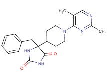 5-benzyl-5-[1-(2,5-dimethylpyrimidin-4-yl)piperidin-4-yl]imidazolidine-2,4-dione