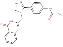 N-(4-{1-[(4-oxo-3,4-dihydroquinazolin-2-yl)methyl]-1H-imidazol-2-yl}phenyl)acetamide