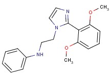 N-{2-[2-(2,6-dimethoxyphenyl)-1H-imidazol-1-yl]ethyl}aniline