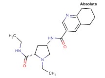 N-{(3S,5S)-1-ethyl-5-[(ethylamino)carbonyl]pyrrolidin-3-yl}-5,6,7,8-tetrahydroquinoline-3-carboxamide