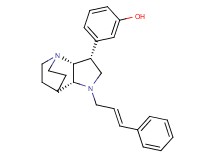 3-{(3R*,3aR*,7aR*)-1-[(2E)-3-phenylprop-2-en-1-yl]octahydro-4,7-ethanopyrrolo[3,2-b]pyridin-3-yl}phenol