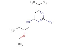 N~4~-(2-ethoxybutyl)-6-isopropylpyrimidine-2,4-diamine