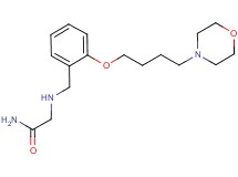 2-{[2-(4-morpholin-4-ylbutoxy)benzyl]amino}acetamide