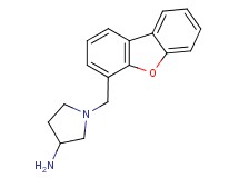 1-(dibenzo[b,d]furan-4-ylmethyl)-3-pyrrolidinamine dihydrochloride