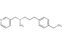[3-(4-ethylphenyl)propyl]methyl(3-pyridinylmethyl)amine bis(trifluoroacetate)